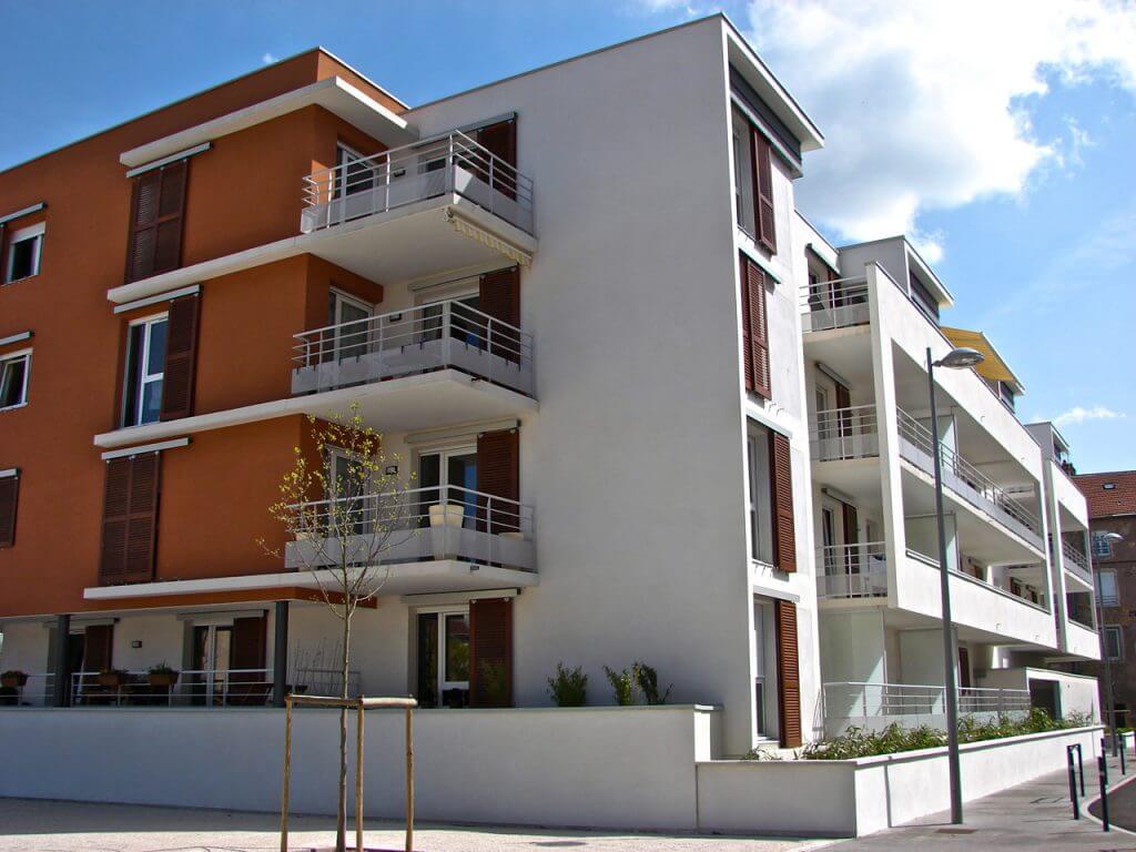 Copropriété de trois étages