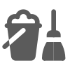 Icône nettoyage